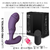 ST ESTIMULADOR ANAL PROSTATICO Y DE PUNTO G DE SILICONA VIBRADOR RECARGABLE 10 VELOCIDADES 2 MOTORES PRO CONTROL 3 SWD500