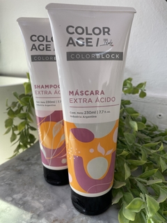 MÁSCARA EXTRA ÁCIDO COLOR BLOCK ´COLORAGE´ - 230ML