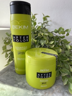 SHAMPOO ÁCIDO AFTER COLOR PH 3.5 ´BEKIM´ CABELLOS TRATADOS - 250G