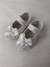 Sapato branco com laço