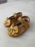 Sapato dourado com laço - comprar online
