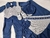 Saída Maternidade Azul Marinho com Cinza - comprar online