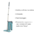 Rodo Flat Mop E Balde Lava E Seca Profissional Com 2 Refil na internet