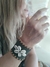 Brazalete Buzios Flor Verde - comprar online