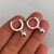 ARGOLLAS CON BRILLANTES Y DIJE CIRCULO - comprar online