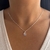 CADENA MARIPOSITA CON BRILLANTES DE COLORES - comprar online