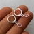 ARGOLLAS CON DIJE GOTA ROSADO - comprar online
