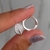 ARGOLLAS HOJITAS CON MINI BRILLANTES 1.5 cm