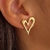 AROS CORAZON CALADO - comprar online
