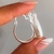ARGOLLAS CON LINEAS HORIZONTALES 2.6 CM