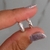 ARGOLLAS CON MINI BRILLANTES CALADAS 1.2 CM