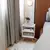 Mesa de Cabeceira Nicho Quarto Casal Decoração Retro Palma Branco - Loja Richard