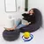 Conjunto Poltrona e Puff Inflável Ultra Lounge Portátil Descanso Preguiçoso Sofá Poltrona - comprar online