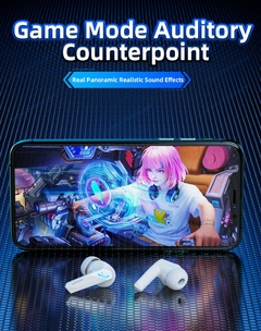 Lenovo Fone de Ouvido GM2 Pro sem Fio, Bluetooth 5.3, Chamadas em Alta Definição, Headset com Microfone para Jogos, Modo Duplo, Baixa Latência, Original - comprar online