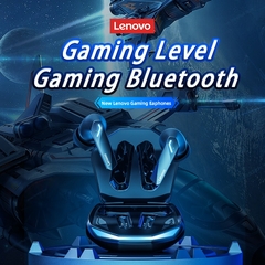Lenovo Fone de Ouvido GM2 Pro sem Fio, Bluetooth 5.3, Chamadas em Alta Definição, Headset com Microfone para Jogos, Modo Duplo, Baixa Latência, Original - comprando_barato_suplementos