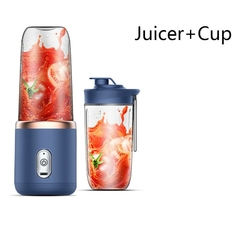 Espremedor elétrico pequeno portátil, lâmina de aço inoxidável, copo de frutas, liquidificador smoothie automático, ferramenta de cozinha!! - comprando_barato_suplementos