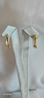 Argola oval 1,3 cm x 0,3 mm - Detalhe filetes liso e cravejado. - comprar online