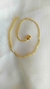 Pulseira corrente fina.
