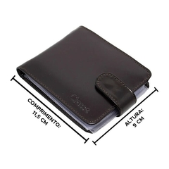 Kit Social Masculino (Carteira, Cinto e Chaveiro) - comprar online