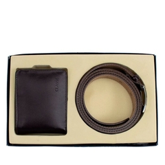Kit Social Masculino (Carteira e Cinto) - comprar online