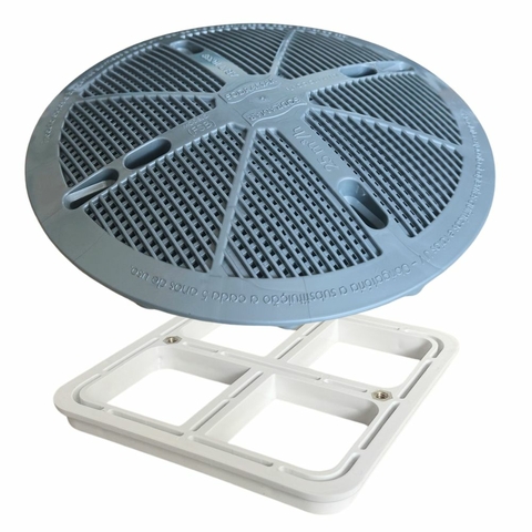 Ralo De Fundo Fsb Completo Para Piscinas De Alvenaria