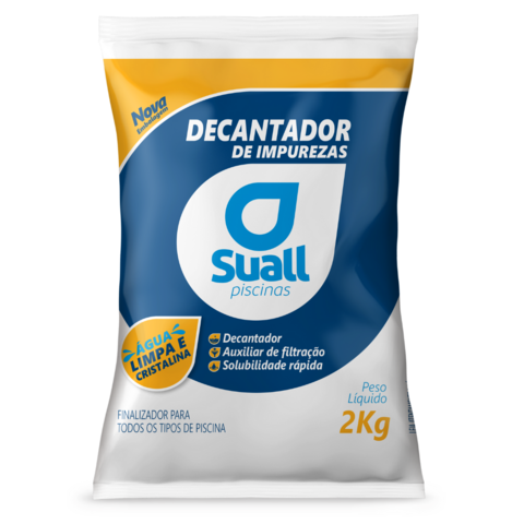 DECANTADOR DE IMPUREZAS SUALL PARA PISCINAS 2KG
