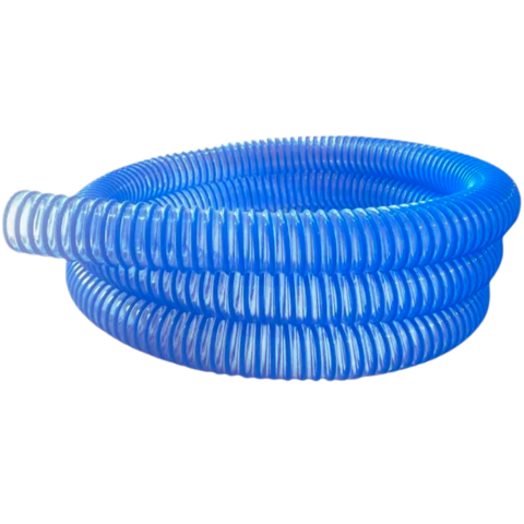 MANGUEIRA SILICONADA 38MM PARA LIMPEZA DE PISCINAS 9 METROS