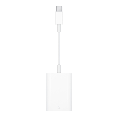 Adaptador Apple de USB-C a lector de tarjeta SD