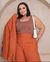 Conjunto Plus Size Gold Touch
