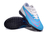 Chuteira Infantil Nike Phantom GX Club TF Society Branca/Azul - loja online
