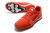 Chuteira Nike React Gato Futsal Vermelha - loja online