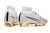 Chuteira Nike Air Zoom Mercurial Superfly 9 Elite Campo Branca/Dourada - Hoff 