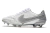 Chuteira Nike Tiempo Legend 9 Elite FG Campo Branca/Cinza