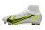 Chuteira Infantil Nike Mercurial Superfly 8 Elite FG Campo Branca/Verde