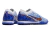 Chuteira Infantil Nike Air Zoom Mercurial Vapor 15 Elite Society Branca/Azul - Hoff 