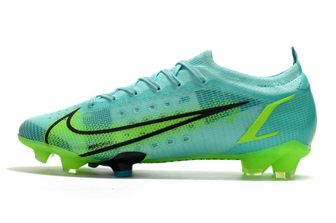 Chuteira Infantil Nike Mercurial Vapor 14 Elite FG Campo Verde