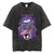 camiseta extragrande, anime, vintage, algodão, lavado na internet