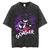 Imagem do camiseta extragrande, anime, vintage, algodão, lavado