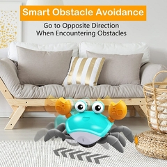 Dança Crab Crawling Toy com caixa para bebês, Interactive Escape Crabs, Presen