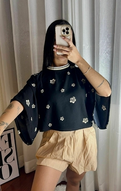Blusa Mônaco Preta