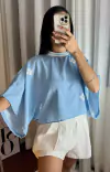 Blusa Mônaco Azul - comprar online