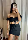 Conjunto Olívia em Lese Preto - comprar online