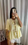 Blusa Laço Amarelo Candy - comprar online