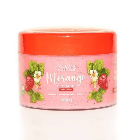 Esfoliante de Morango - Miss care