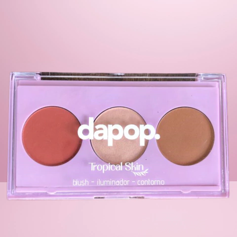 Paleta Trio Blush/Iluminador/Contorno