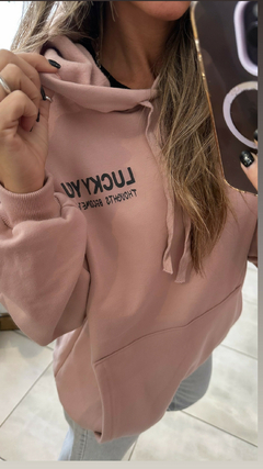Buzo Oversize Capucha Teddy - comprar online
