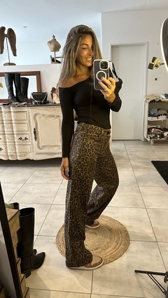 Pantalon Denim Lara Print