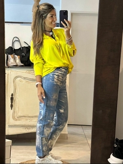 Jean Metalizado