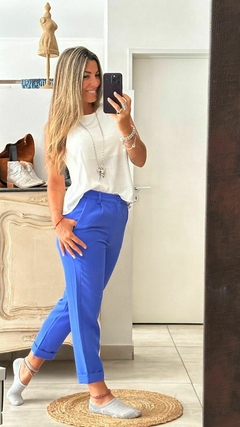 Pantalon Sastrero Lou Azul