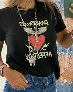 Remera Rocker love